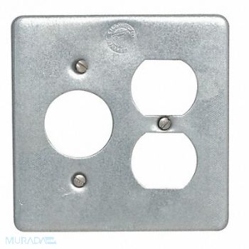 APPLETON ELECTRIC Weatherproof Cover Steel 4-5/8 In.H, 10H387