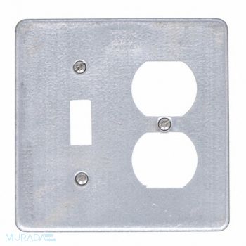 APPLETON ELECTRIC Weatherproof Cover Steel 4-5/8 In.H, 10H390