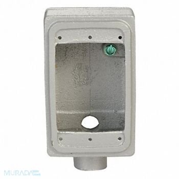 APPLETON ELECTRIC Weatherproof Box 3Inlet 4.56 L Iron, 10H416