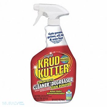 KRUD KUTTER Cleaner/Degreaser 32oz Trig Spray Bottle, 10K004