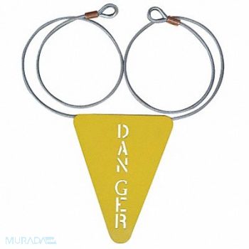 GRAINGER APPROVED Control Line W/ Metal Flagging Steel 8Ft, 10K036