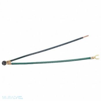 IDEAL Grounding Tail 2-Wire PT Fork Green Pk25, 10K064