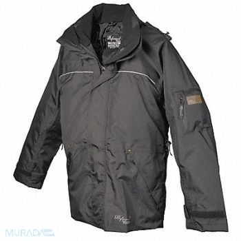VIKING Breathable Rain Jacket Black 2XL, 10K284