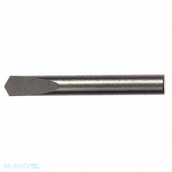 CHICAGO-LATROBE Spade Drill 3/8 In 0.3750 Shank 2.5 L, 10N918