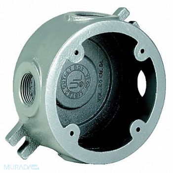 HUBBELL KILLARK Conduit Outlet Body Alum Trd Sz 1/2in, 10N038