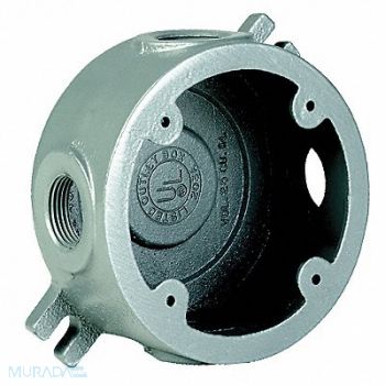 HUBBELL KILLARK Conduit Outlet Body Alum Trd Sz 3/4in, 10N039
