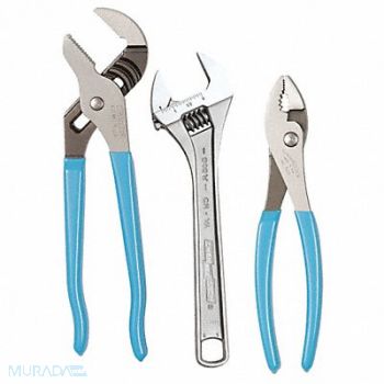 CHANNELLOCK General Hand Tool Kit No of Pcs. 3, 10N533