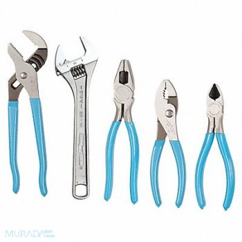 CHANNELLOCK General Hand Tool Kit No of Pcs. 5, 10N536