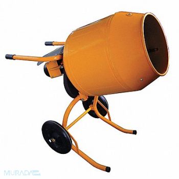 WESTWARD Wheelbarrow Mixer 4-3/4 cu ft 3/4HP, 10N694