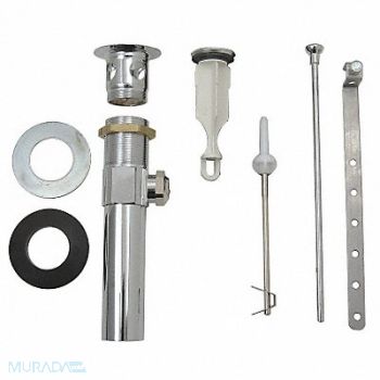 DELTA Faucet Pop-Up Drain AssemblyChrome, 10N730