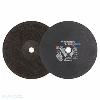 WALTER SURFACE TECHNOLOGIES Cutting/Chop Wheel T1 14 x3/32 x1, 249K49