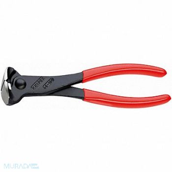 KNIPEX End Cutting Nippers 7-1/4 In, 10T973