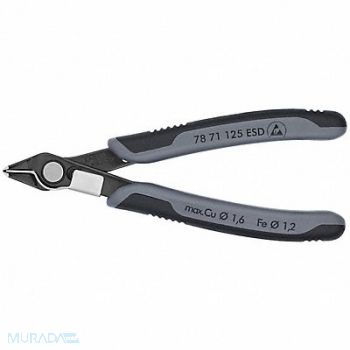 KNIPEX ESD Precision Nippers 5 In, 10U015