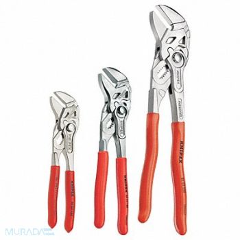 KNIPEX Plier Wrench Set Ergonomic 3 Pcs, 10U089