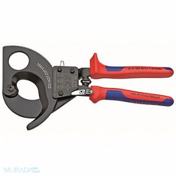 KNIPEX Ratchet Cable Cutter Center Cut 11 In, 10U148