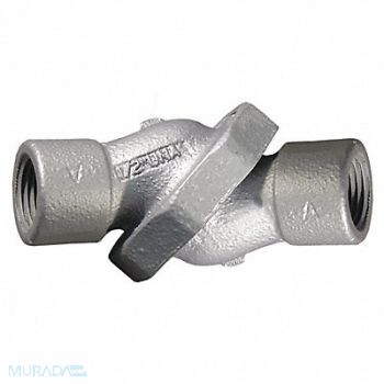 APPLETON ELECTRIC Swivel Elbow Iron Trade Size 3/4in, 10U847