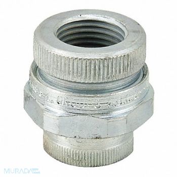 APPLETON ELECTRIC Straight Union Steel Trade Size 1in, 10U879