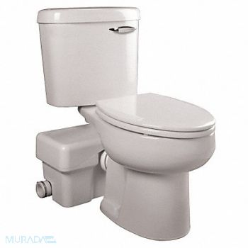 LIBERTY PUMPS Macerating Toilet Floor w/ Back Outlet, 10V108