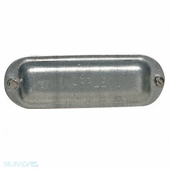 APPLETON ELECTRIC Conduit Access Cover Steel, 10V911