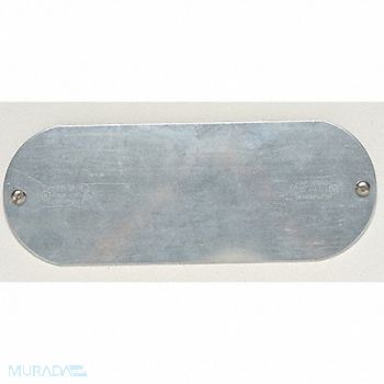 APPLETON ELECTRIC Conduit Access Cover Steel, 10V921
