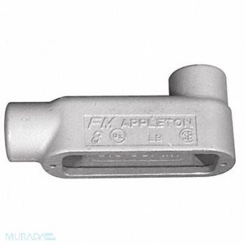 APPLETON ELECTRIC Conduit Outlet Body Iron 3-1/2 In., 10V986