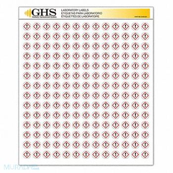 GHS SAFETY Label Exclamation Mark Gloss PK1820, 10X361
