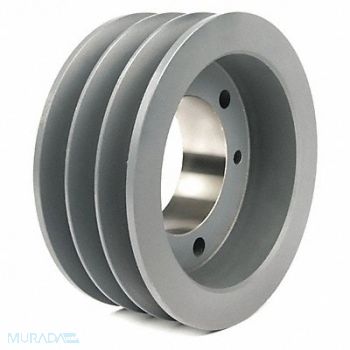 TB WOOD S V-Belt Pulley Detachable 3Groove 9.4 OD, 5YKN6