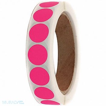 ROLL PRODUCTS 3/4 Color Code Circles Flo P, 10Y501