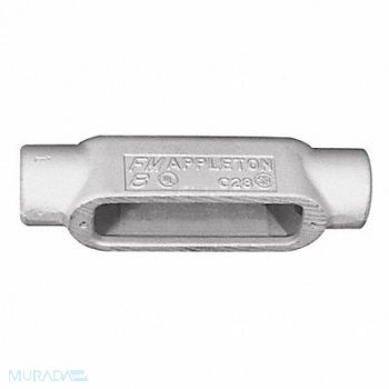 APPLETON ELECTRIC Conduit Outlet Body Iron 2 In., 10V892