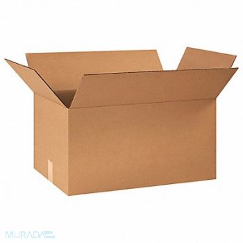 GRAINGER APPROVED Shipping Box 24x14x12 in, 10Y739