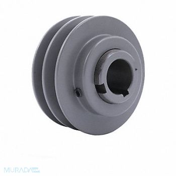 ESSICK AIR PRODUCTS VarPitchVBeltPulley 11/8in CastIron, 6FFH6