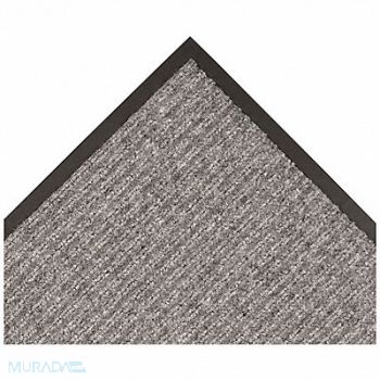 NOTRAX E9403 Carpeted Entrance Mat Gray 4ft. x 6ft., 5Z176