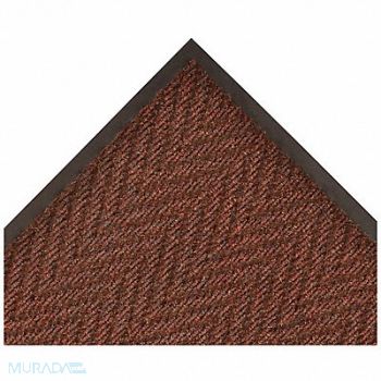 NOTRAX E7326 Carpeted Runner Brown 4ft. x 10ft., 9WJ73