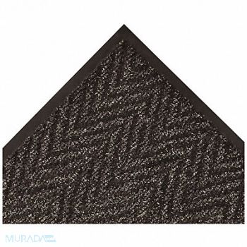 NOTRAX Carpeted Runner Black 3ft. x 6ft., 8EEG7
