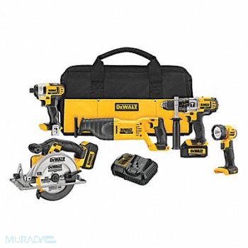 DEWALT Combo Kit W/Addl Battery Li-Ion 20V, 7CW75