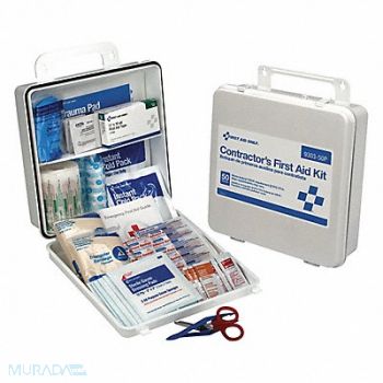 FIRST AID ONLY First Aid Kit Bulk White 237 Pcs 50 Ppl, 11A322
