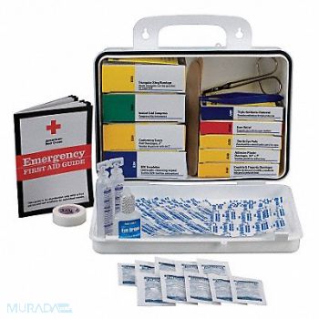 FIRST AID ONLY First Aid Kit Unitized White 114 Pcs, 11A325