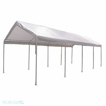 GRAINGER APPROVED Universal Canopy 26Ft. 7In. X 10Ft. 8In., 11C541