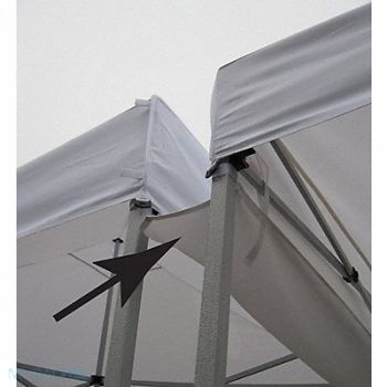GRAINGER APPROVED Rain Gutter Canopy Connection, 11C557