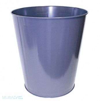 TOUGH GUY Trash Can Round 11-1/2 gal Gray, 11C818