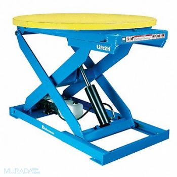 BISHAMON Scissor Lift Table 2000 lb 115V 1 Phase, 11C846