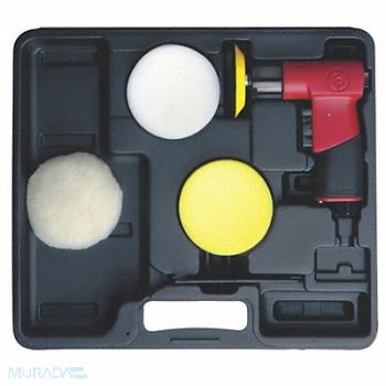 CHICAGO PNEUMATIC Air Polisher .7 hp 4.88 in 4.2 lb, 11C918