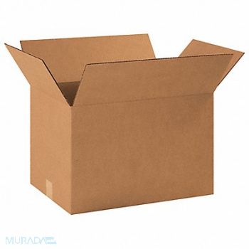 GRAINGER APPROVED Shipping Box 18 1/2x12 1/2x12 in, 11G202