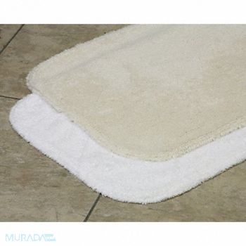 LACEY MILLS Bath Rug Essence 21x34 19 oz White, 11K019