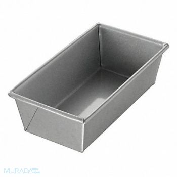CHICAGO METALLIC Bread Pan Single Plain 8-1/2x4-1/2, 11K126