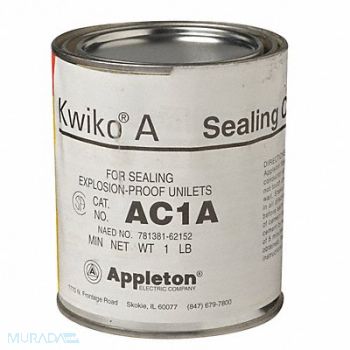 APPLETON ELECTRIC Sealing Cement 16 oz Carton, 11K522