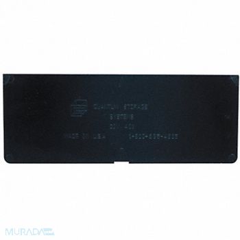QUANTUM STORAGE SYSTEMS Divider 5 1/8 in Black 4 PK4, 11M562