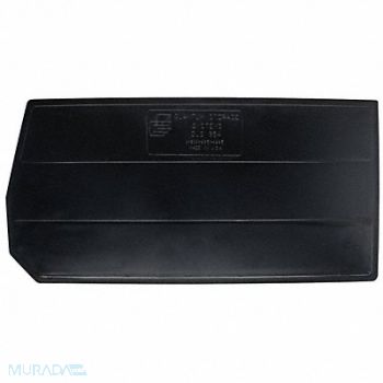 QUANTUM STORAGE SYSTEMS Divider 14 1/4 in Black 6 PK6, 11M595