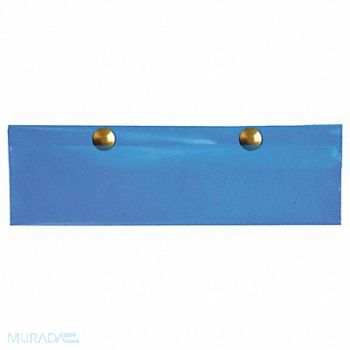 QUANTUM STORAGE SYSTEMS CndctvESDLblHldr Clear Flat Pocket PK6, 11M597