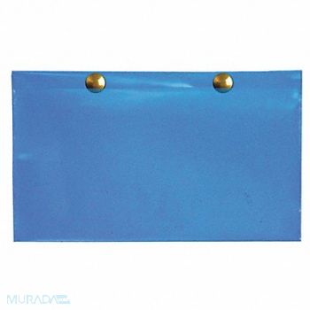 QUANTUM STORAGE SYSTEMS CndctvESDLblHldr Clear Flat Pocket PK6, 11M599